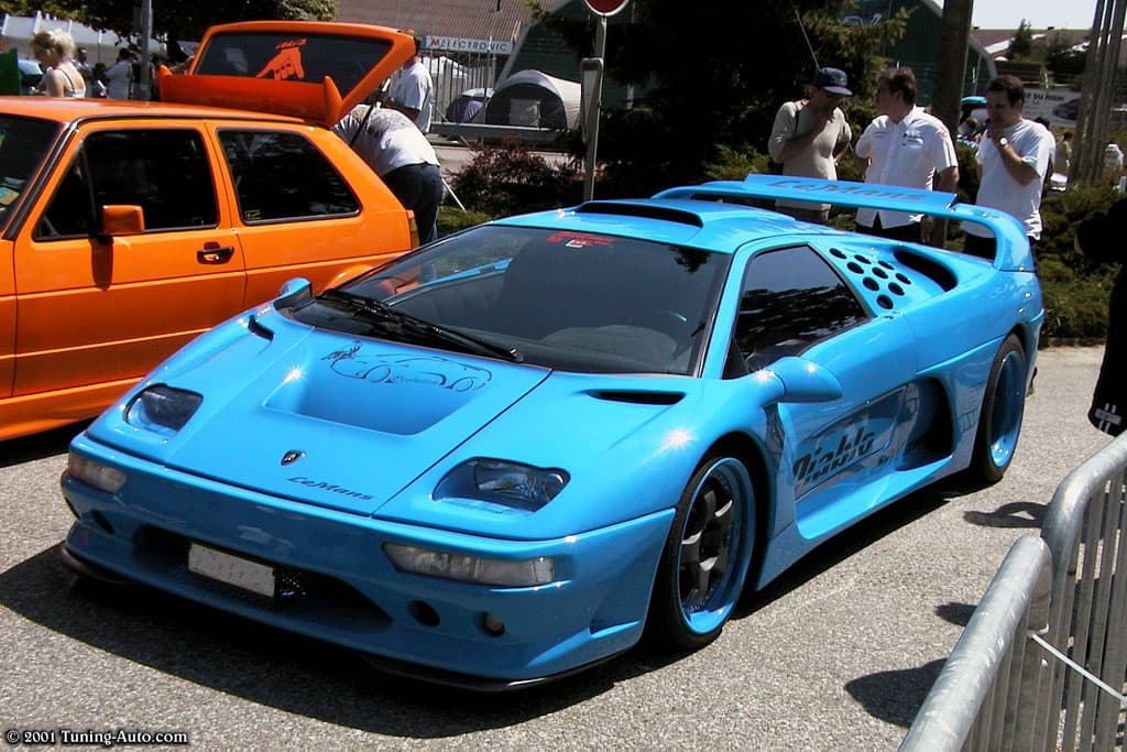 Lamborghini Diablo GTR Р±РµР»С‹Р№