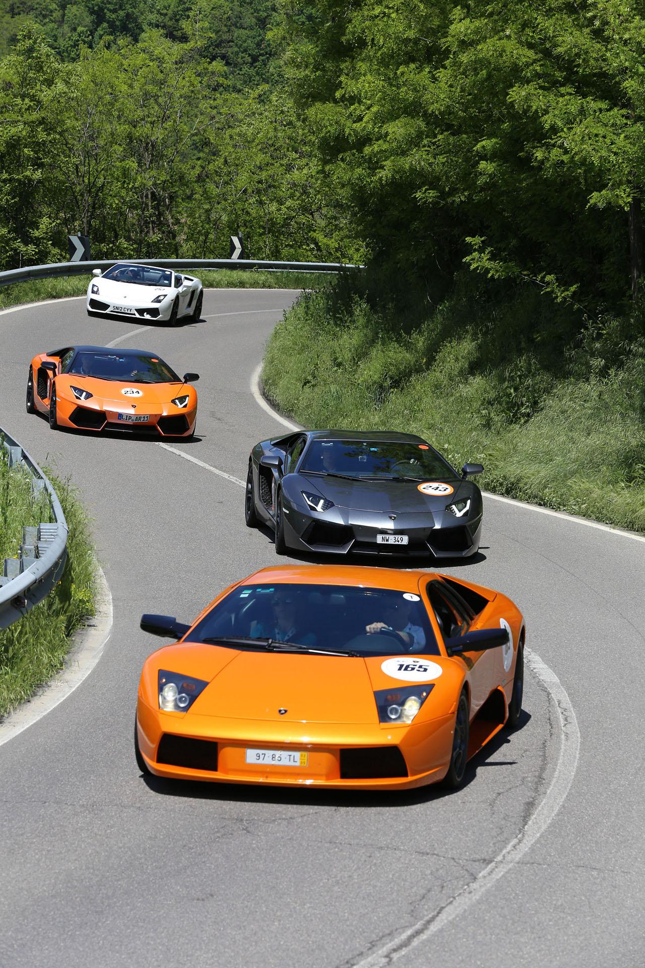 Lamborghini 50th Anniversary Grand Tour May 8 