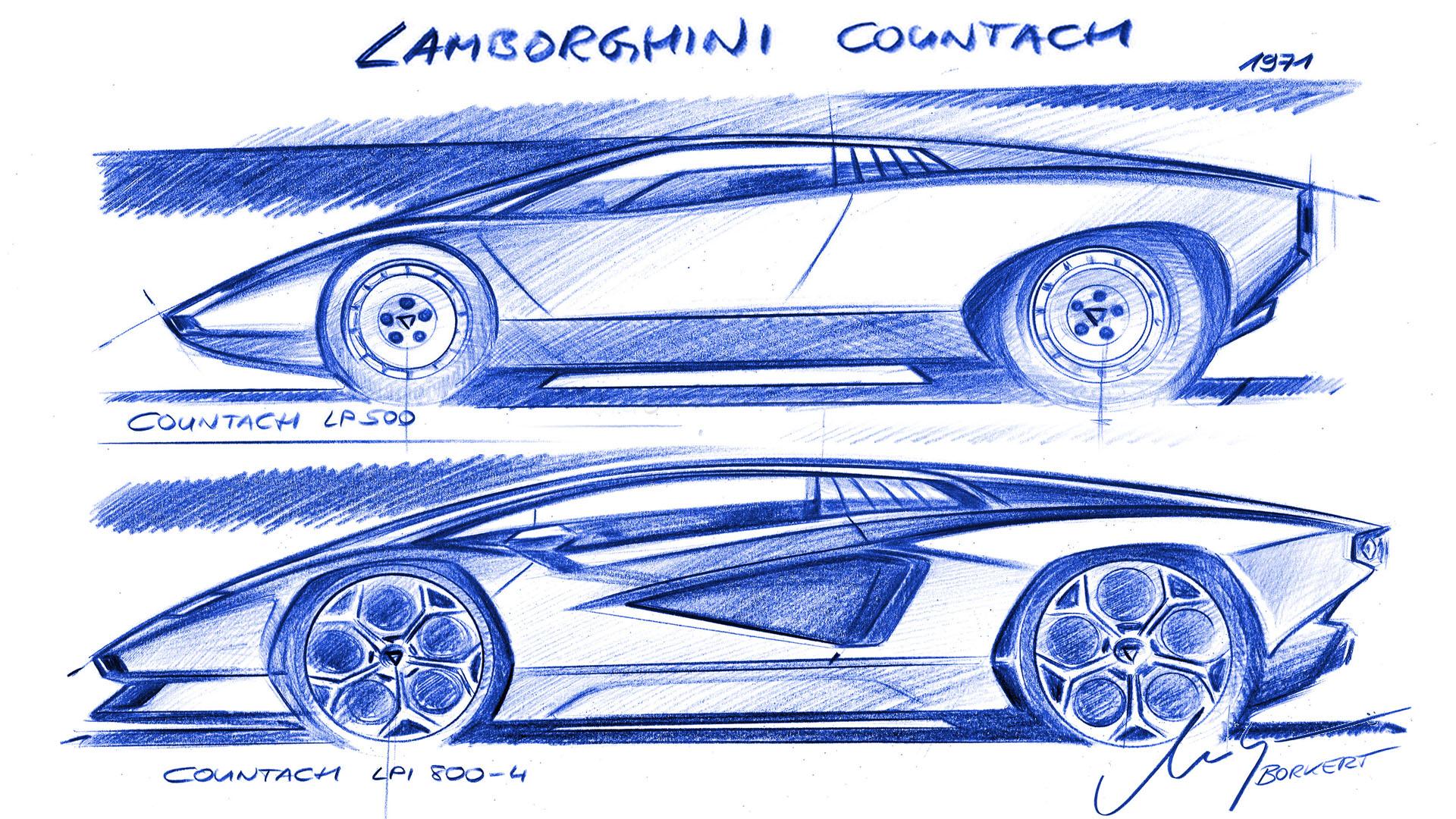 Comparing the Classic Countach Against its Contemporary - LamboCARS