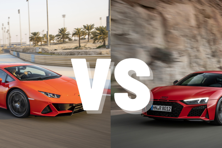 Audi R8 Vs Lamborghini Huracan Lambocars 4829